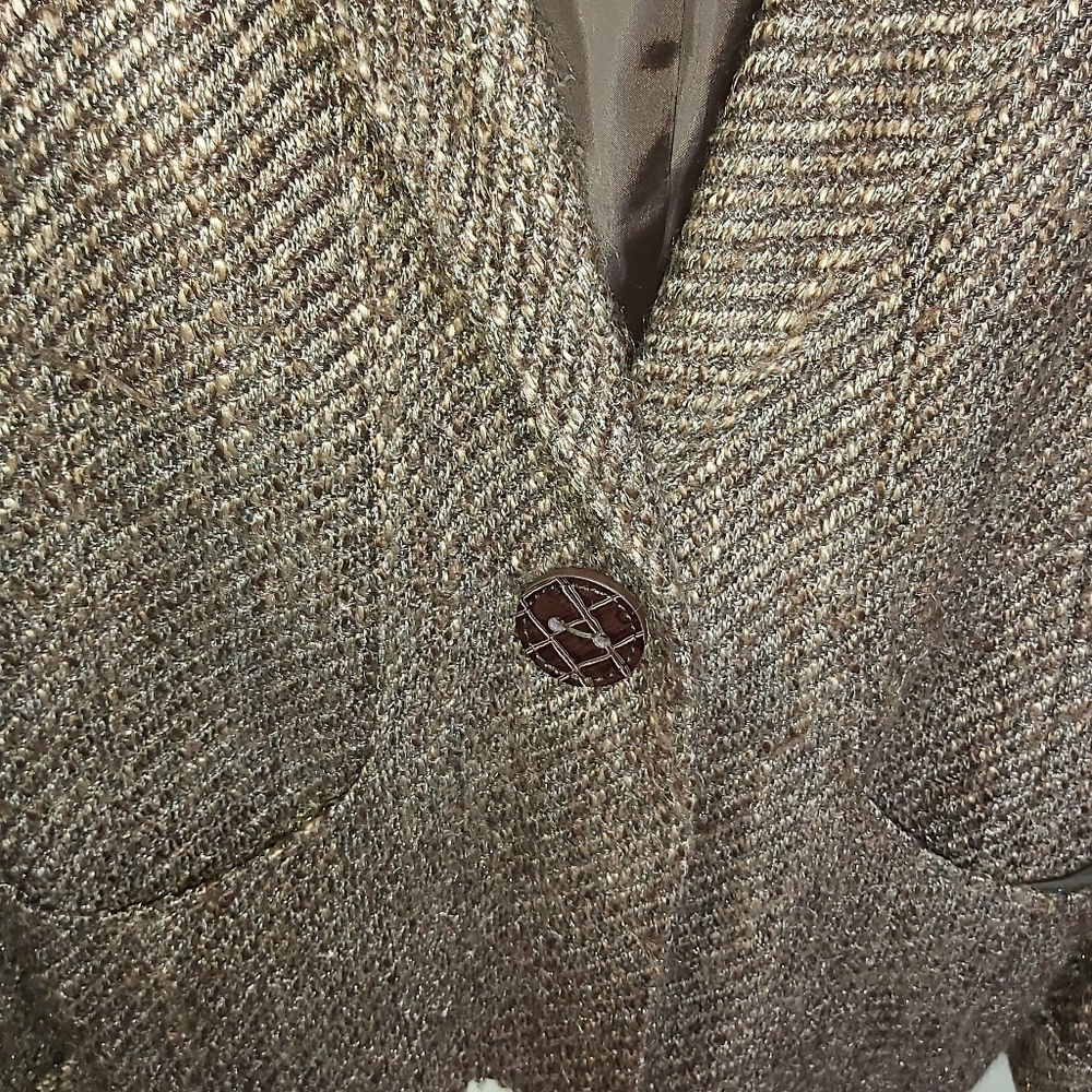 Tall girl ladies brown jacket - Picture 4 of 7